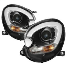 Carregar imagem no visualizador da galeria, Spyder Mini Cooper Countryman 11-15 Headlights - Halogen Model Only - Black PRO-YD-MCO11-DRL-BK