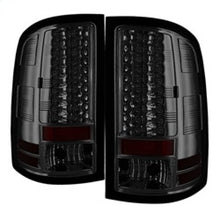 Carregar imagem no visualizador da galeria, Spyder GMC Sierra 07-13 (Not fit 3500 Dually 4 Rear Wheels)LED Tail Lights Smoke ALT-YD-GS07-LED-SM