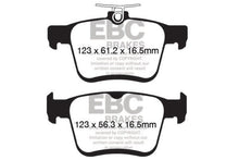 Carregar imagem no visualizador da galeria, EBC 2014+ Audi A3 1.8 Turbo (w/Electronic Parking Brake) Redstuff Rear Brake Pads