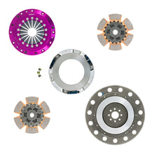Carregar imagem no visualizador da galeria, Exedy 11-16 Ford Mustang GT 5.0L Hyper Twin Cerametallic Clutch Sprung Center Disc Push Type Cover