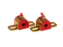 Carregar imagem no visualizador da galeria, Prothane Universal Greasable Sway Bar Bushings - 1/2in - Type A Bracket - Red