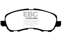 Carregar imagem no visualizador da galeria, EBC 11-14 Chrysler 200 2.4 Ultimax2 Front Brake Pads
