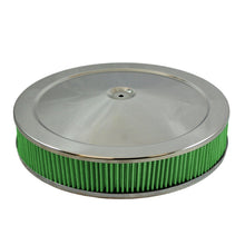 Load image into Gallery viewer, Green Filter Air Cleaner Assembly 14in x 3in Flat Plate