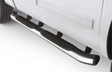 Carregar imagem no visualizador da galeria, Lund 07-17 Chevy Silverado 1500 Ext. Cab (Excl. 11-17 Diesel) 5in. Oval Bent Nerf Bars - Chrome