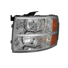 Carregar imagem no visualizador da galeria, Xtune Chevy Silverado 07-13 Crystal Headlights Left HD-JH-CS07-OEM-L