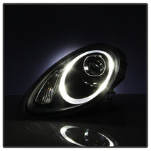 Carregar imagem no visualizador da galeria, Spyder Porsche Cayman 05-08 Headlights - Halogen Model Only - DRL LED - Black PRO-YD-P98705-DRL-BK