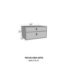 Load image into Gallery viewer, Westin/Brute UnderBody 24in x 20in w/ Top Drawer - Aluminum