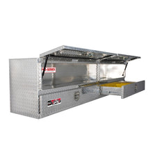 Carregar imagem no visualizador da galeria, Westin/Brute High Cap 96in Stake Bed Contractor TopSider w/ Bottom Drawers - Aluminum