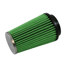 Load image into Gallery viewer, Green Filter Cone Filter - ID 2.5in. / Base 4in. / Top 3in. / H 6in.