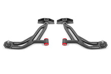 Carregar imagem no visualizador da galeria, BMR 10-14 Ford Mustang / Shelby GT500 Non-Adj. Lower A-Arms (Poly/Delrin) - Black Hammertone