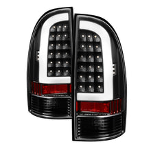 Carregar imagem no visualizador da galeria, xTune Toyota Tacoma 05-15 Tail Lights - Light Bar LED - Black ALT-ON-TT05-LBLED-BK