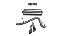 Carregar imagem no visualizador da galeria, Corsa Cat Back Exhaust, Sport, 3in, Single Side Twin Black 4in Tips, 2015 Chevy Tahoe/GMC Yukon