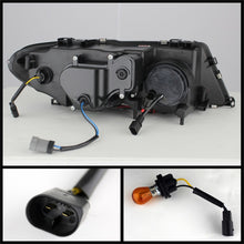 Carregar imagem no visualizador da galeria, Spyder BMW E46 3-Series 04-06 2 DR Projector Halogen Model- LED Halo Blk PRO-YD-BMWE4604-2DR-HL-BK