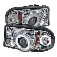 Carregar imagem no visualizador da galeria, Spyder Dodge Dakota 97-04/Durango 98-03 1PC Projector Headlights LED Halo LED Chrm PRO-YD-DDAK97-C