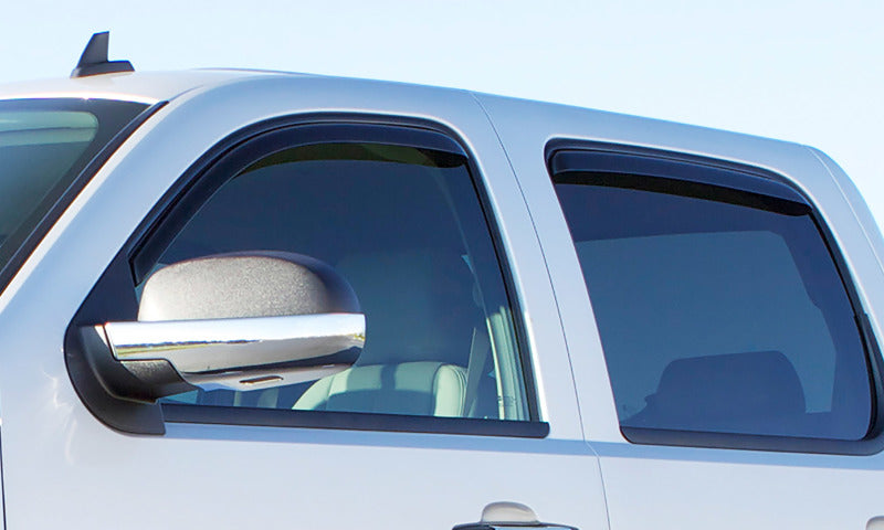 Lund 02-08 Dodge Ram 1500 Quad Cab Ventvisor Elite Window Deflectors - Smoke (4 Pc.)