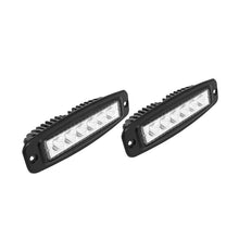 Carregar imagem no visualizador da galeria, Westin Single Row 6 x 3W Bridgelux w/terminated wiring (set of 2) - Black