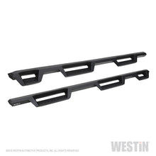 Carregar imagem no visualizador da galeria, Westin 2019 Chevrolet Silverado/Sierra 1500 (5.5ft) Drop Wheel to Wheel Nerf Step Bars - Txt Black