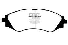 Carregar imagem no visualizador da galeria, EBC 03-11 Chevrolet Aveo 1.6 Greenstuff Front Brake Pads