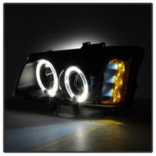 Carregar imagem no visualizador da galeria, Spyder Chevy Silverado 1500 03-06 Projector LED Halo LED Amber Reflctr Blk PRO-YD-CS03-AM-BK