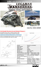 Carregar imagem no visualizador da galeria, HKS LEGAMAX Premium HONDA CIVIC HATCHBACK FK7