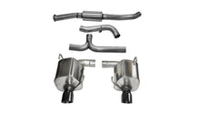Carregar imagem no visualizador da galeria, Corsa 08-10 Subaru Impreza WRX Sedan 2.5L Turbo Manual 3in Sport Cat-Back Exhaust w/4in Black Tips
