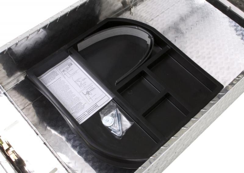 Lund Universal Aluminum Gull Wing Cross Box - Brite