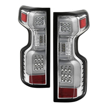 Carregar imagem no visualizador da galeria, Spyder Chevy Silverado 19-20 LED Tail Light Chrome ALT-YD-CS19HAL-C