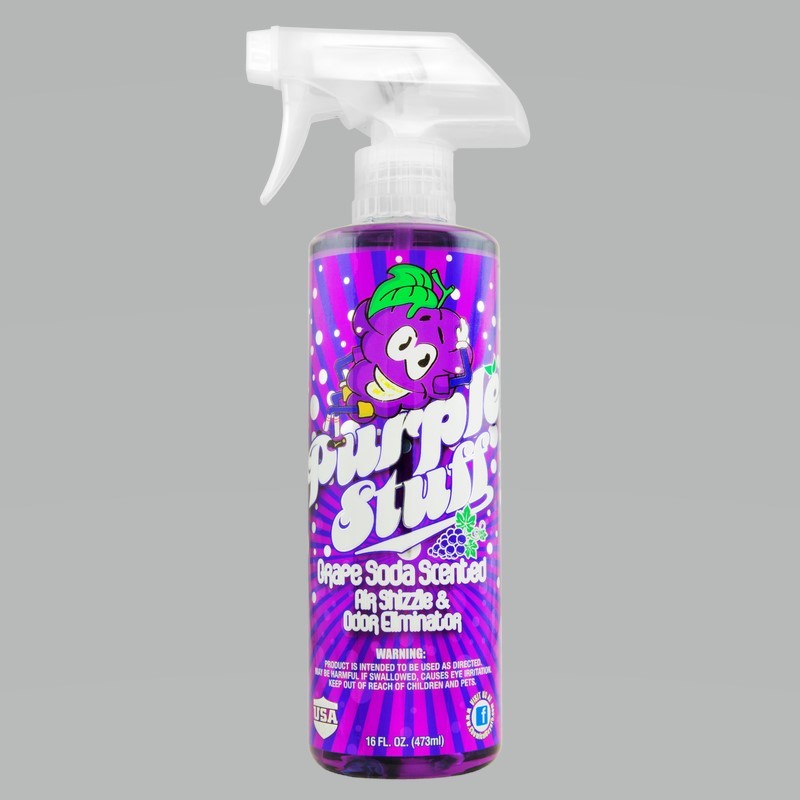 Chemical Guys Purple Stuff Grape Soda Air Freshener & Odor Eliminator - 16oz (P6)