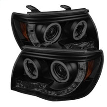 Carregar imagem no visualizador da galeria, Spyder Toyota Tacoma 05-11 Projector Headlights CCFL Halo LED Blk Smke PRO-YD-TT05-CCFL-BSM