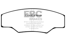 Carregar imagem no visualizador da galeria, EBC Brakes Orangestuff Full Race Brake Pads