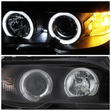 Carregar imagem no visualizador da galeria, Spyder BMW E46 3-Series 04-06 2 DR Projector Halogen Model- LED Halo Blk PRO-YD-BMWE4604-2DR-HL-BK