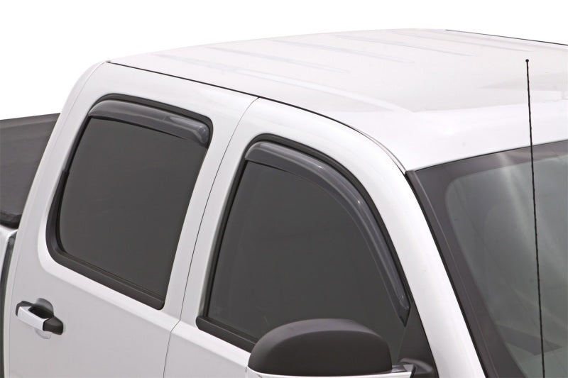 Lund 07-13 Chevy Avalanche Ventvisor Elite Window Deflectors - Smoke (4 Pc.)