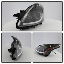 Carregar imagem no visualizador da galeria, Spyder Nissan Altima 4Dr 10-12 Projector Headlights Light DRL LED Halo Blk PRO-YD-NA104D-LTDRL-BK