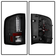 Carregar imagem no visualizador da galeria, Spyder Chevy Silverado 07-13 Version 2 LED Tail Lights - Black ALT-YD-CS07V2-LED-BK