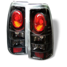 Carregar imagem no visualizador da galeria, Spyder Chevy Silverado 1500/2500 99-02 (Not Stepside) Euro Style Tail Lights Blk ALT-YD-CS99-BK