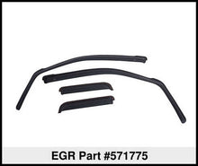 Carregar imagem no visualizador da galeria, EGR 14+ Chev Silverado/GMC Sierra Crw Cab In-Channel Window Visors - Set of 4 - Matte (571775)