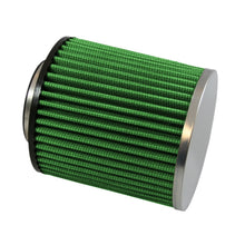 Load image into Gallery viewer, Green Filter Kart Cylinder Filter - ID 2.44in. / Base 4.75in. / Top 4.75in. / H 5in.