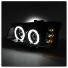 Carregar imagem no visualizador da galeria, Spyder Chevy Silverado 1500 03-06 Projector HeadlightsCCFLHalo LED Blk High H1 PRO-YD-CS03-CCFL-BK