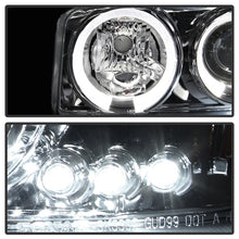 Carregar imagem no visualizador da galeria, Spyder GMC Sierra 1500/2500/3500 99-06 Projector Headlights LED Halo LED Chrome PRO-YD-CDE00-HL-C