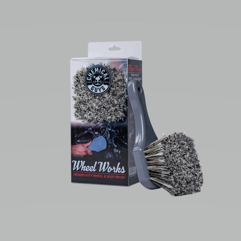 Chemical Guys Wheel Works Wheel & Body Brush (P12)