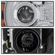 Carregar imagem no visualizador da galeria, Spyder GMC Sierra 14-16 Projector Headlights Light Bar DRL Chrm PRO-YD-GS14V2-LBDRL-C