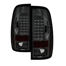 Carregar imagem no visualizador da galeria, Xtune Ford F150 Styleside 97-03 / F250/350/450/550 99-07 LED Tail Lights Smoke ALT-ON-FF15097-LED-SM