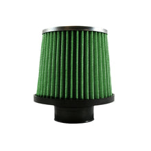 Load image into Gallery viewer, Green Filter Cone Filter - ID 2.5in. / Base 6in. / Top 5in. / H 5in.