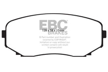Carregar imagem no visualizador da galeria, EBC 11-14 Ford Edge 2.0 Turbo Extra Duty Front Brake Pads