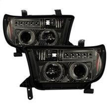Carregar imagem no visualizador da galeria, Spyder Toyota Tundra 07-13 Projector Headlights LED Halo LED Smke PRO-YD-TTU07-HL-SM