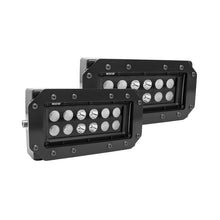 Carregar imagem no visualizador da galeria, Westin HDX Flush Mount B-FORCE LED Light Kit (Set of 2) w/wiring harness - Black