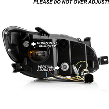 Carregar imagem no visualizador da galeria, Spyder Subaru Impreza WRX 15-20 LED High-Power LED Headlights-Black PRO-YD-SWRX15LEDAP-SBSEQ-BK