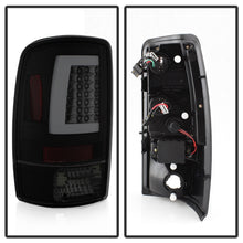 Carregar imagem no visualizador da galeria, Spyder 00-06 GMC Yukon/Yukon XL V2 Light Bar LED Tail Lights - Blk Smoke (ALT-YD-CD00V2-LBLED-BSM)