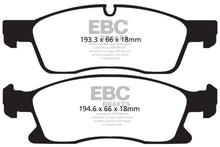 Carregar imagem no visualizador da galeria, EBC 11+ Dodge Durango 3.6 Extra Duty Front Brake Pads
