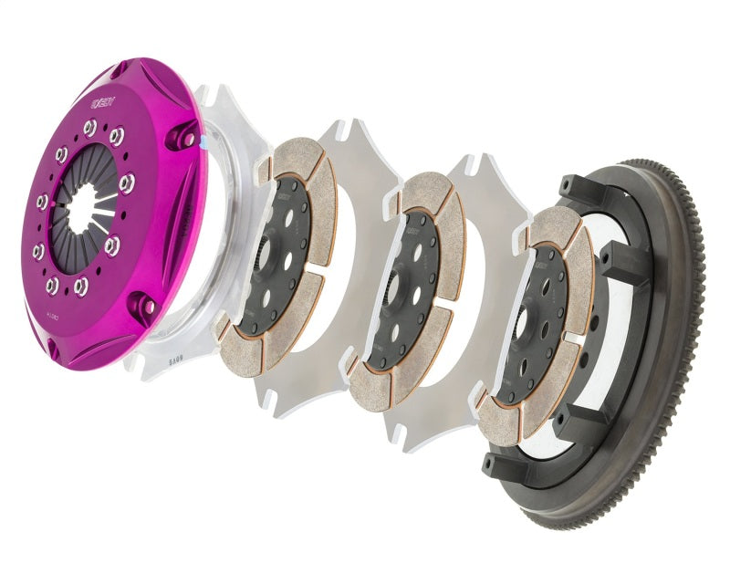 Exedy 1989-1993 Nissan Skyline GTR L6 Hyper Triple Cerametallic Clutch Rigid Disc Push Type